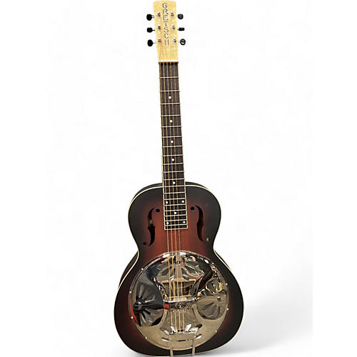 Used Gretsch Guitars G9230 Bobtail Square Neck 2 Color Sunburst Resonator Guitar 2 Color Sunburst