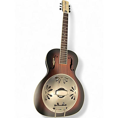 Used Gretsch Guitars G9240 Alligator Biscuit Round Neck 2 Color Sunburst Resonator Guitar