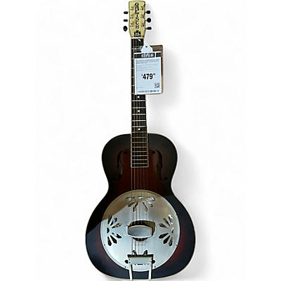 Used Gretsch Guitars G9240 Alligator Biscuit Round Neck 2 Color Sunburst Resonator Guitar