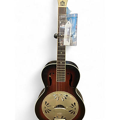 Used Gretsch Guitars G9240 Alligator Biscuit Round Neck Natural Resonator Guitar