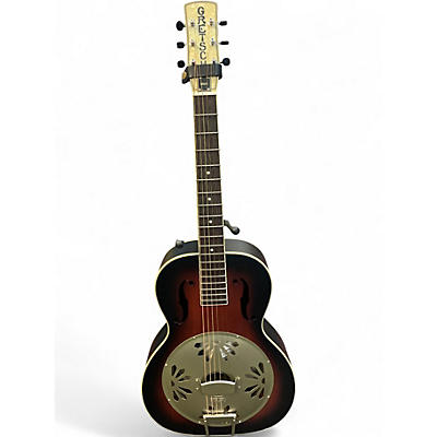 Used Gretsch Guitars G9240 Alligator Biscuit Round Neck tabacco burst Resonator Guitar