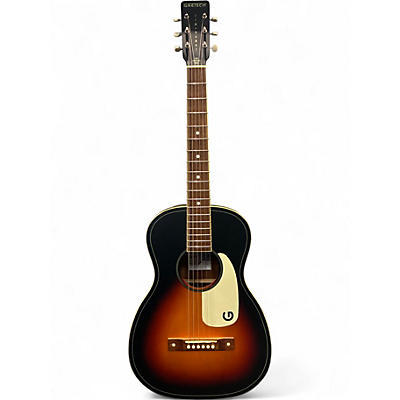 Used Gretsch Guitars G9500 Jim Dandy 3 Tone Sunburst Acoustic Guitar