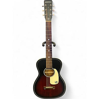 Used Gretsch Guitars G9500 Jim Dandy Burgundy burst Acoustic Guitar