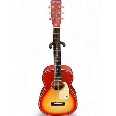 Used Gretsch Guitars G9500 Jim Dandy Cherry Sunburst Acoustic Guitar