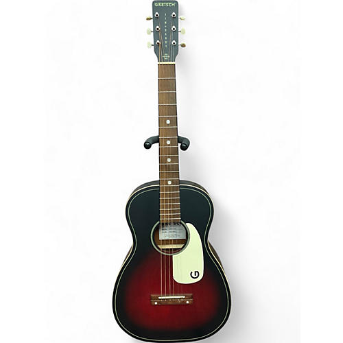 Gretsch Guitars Used Gretsch Guitars G9500 Jim Dandy Crimson Red Burst Acoustic Guitar Crimson Red Burst