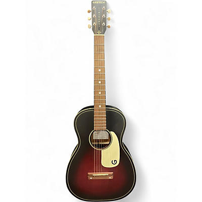Used Gretsch Guitars G9500 Jim Dandy Dark Cherry Burst Acoustic Guitar