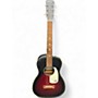 Used Gretsch Guitars G9500 Jim Dandy Red to Black Fade Acoustic Guitar Red to Black Fade