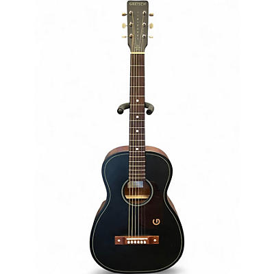 Used Gretsch Guitars G9500 Jim Dandy Satin Black Acoustic Guitar