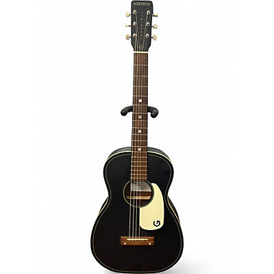 Used Gretsch Guitars G9520 Jim Dandy Flat Top Black Acoustic Guitar