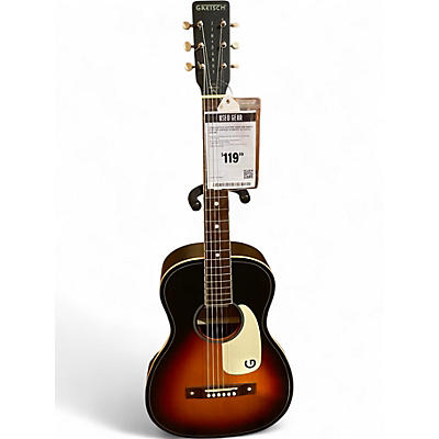 Used Gretsch Guitars G9520 Jim Dandy Flat Top Vintage Sunburst Acoustic Guitar