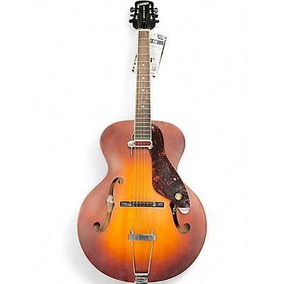 Used Gretsch Guitars G9555 2 Tone Sunburst Hollow Body Electric Guitar