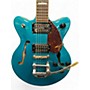Used Gretsch Guitars GT2657T Ocean Turquoise Hollow Body Electric Guitar Ocean Turquoise