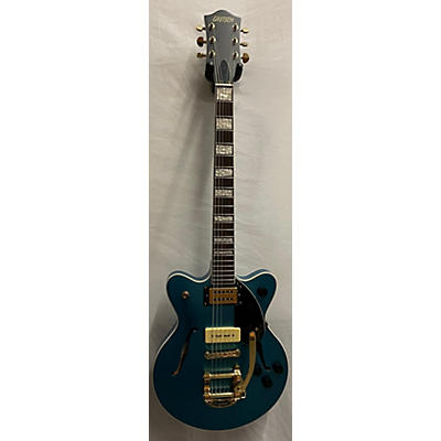 Gretsch Guitars Used Gretsch Guitars Gretsch G2655TG-P90 Limited Edition Streamliner Center Block Jr. With Bigsby Riviera Blue Satin Hollow Body Electric Guitar