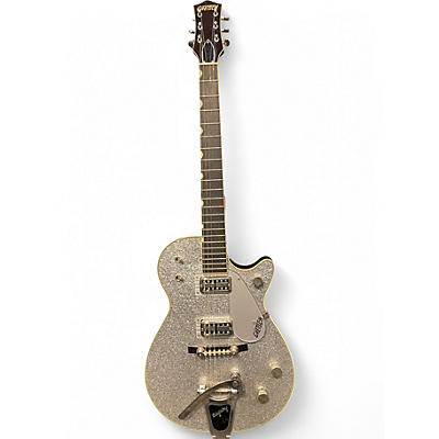 Used Gretsch Guitars Gretsch G6129T-59 Vintage Select Silver Jet Silver Sparkle Solid Body Electric Guitar