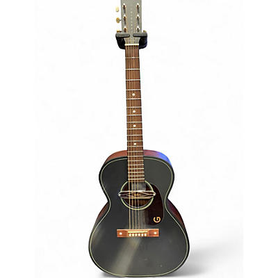 Used Gretsch Guitars JIM DANDY CONCERT DELTOLUXE Gunmetal Gray Acoustic Electric Guitar