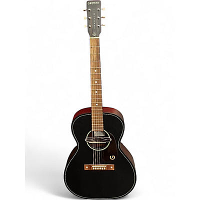 Used Gretsch Guitars JIM DANDY DELTOLUXE CONCERT BLACK TOP Acoustic Electric Guitar