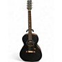 Used Gretsch Guitars JIM DANDY DELTOLUXE PALOR Black Acoustic Electric Guitar Black