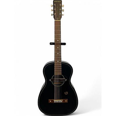 Used Gretsch Guitars JIM DANDY DELTOLUXE PARLOR BLACK Acoustic Electric Guitar