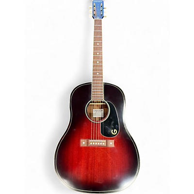 Used Gretsch Guitars JIM DANDY DREADNOUGHT Dark Cherry Burst Acoustic Guitar