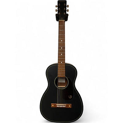 Used Gretsch Guitars Jim Dandy Deltoluxe Parlor Black Acoustic Guitar