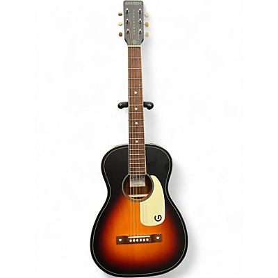 Used Gretsch Guitars Jim Dandy Parlor Rex Burst Acoustic Guitar