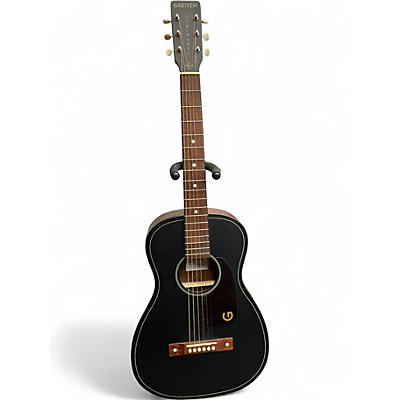 Used Gretsch Guitars Jim Dandy Parlor Satin Black Acoustic Guitar