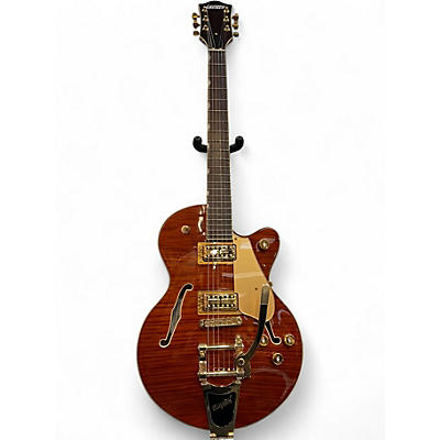 Used Gretsch Guitars LTD Broadkaster Jr Roundup Orange Stain Hollow Body Electric Guitar