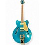 Used Gretsch Guitars LTD PRISTINE Metallic Blue Hollow Body Electric Guitar Metallic Blue