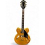 Used Gretsch Guitars Limited-Edition Center Block Cat-Eye With V-Stoptail Amber Hollow Body Electric Guitar Amber