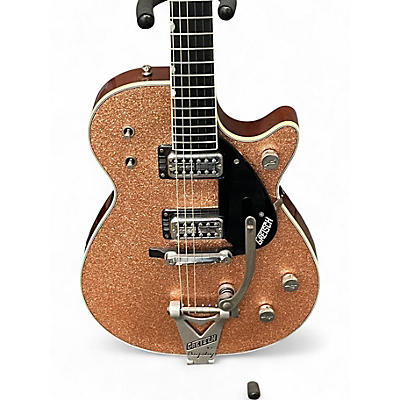 Used Gretsch Guitars Masterbuilt Custom Stephen Stern Duo Jet Champagne Sparkle Solid Body Electric Guitar