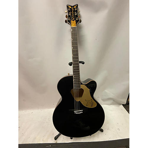 Gretsch Guitars Used Gretsch Guitars Penguin Black Acoustic Guitar Black