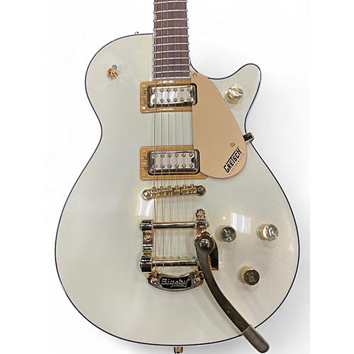 Gretsch Guitars Used Gretsch Guitars Pristine Jet WHITE GOLD Solid Body Electric Guitar WHITE GOLD