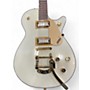 Used Gretsch Guitars Used Gretsch Guitars Pristine Jet WHITE GOLD Solid Body Electric Guitar WHITE GOLD