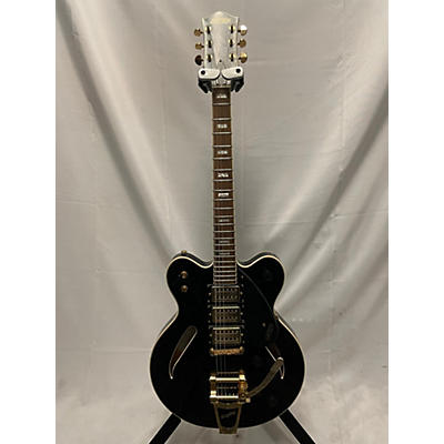 Gretsch Guitars Used Gretsch Guitars Steamliner Bigsby Black And Gold Hollow Body Electric Guitar