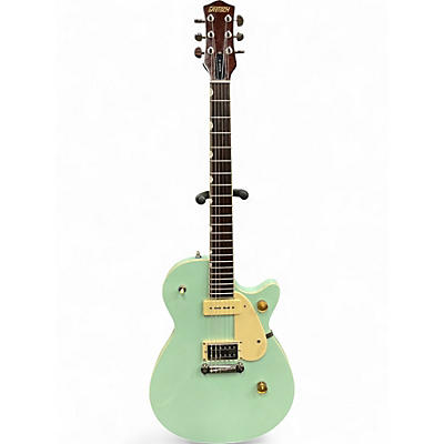 Used Gretsch Guitars Steamliner Jr Jet Club Mint Metallic Solid Body Electric Guitar