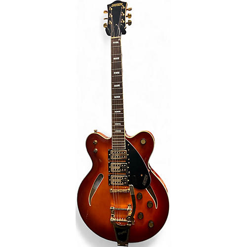 Used Gretsch Guitars Streamliner Cat-Eye Center Block With Bigsby Sunburst Hollow Body Electric Guitar Sunburst