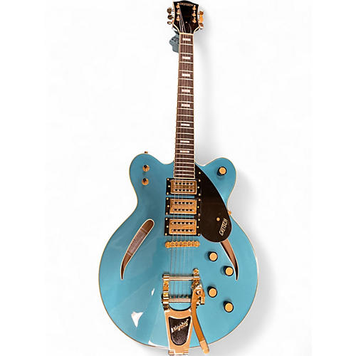 Used Gretsch Guitars Streamliner Cat-Eye Limited Edition Riviera Blue Hollow Body Electric Guitar Riviera Blue