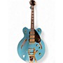 Used Gretsch Guitars Streamliner Cat-Eye Limited Edition Riviera Blue Hollow Body Electric Guitar Riviera Blue