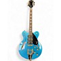 Used Gretsch Guitars Streamliner Cat-Eye Limited-Edition Riviera Blue Hollow Body Electric Guitar Riviera Blue