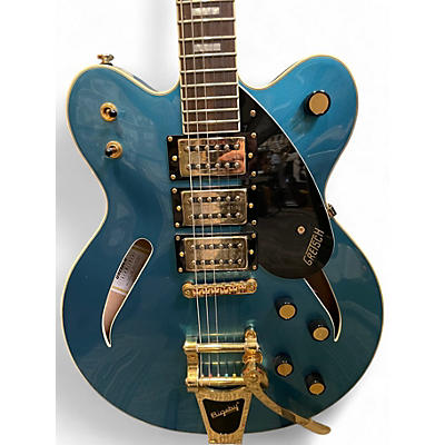Used Gretsch Guitars Streamliner Cat-Eye Limited Edition Riviera Blue Hollow Body Electric Guitar