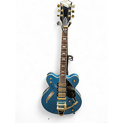 Used Gretsch Guitars Streamliner Cat-Eye Riviera Blue Hollow Body Electric Guitar