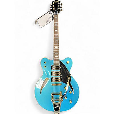Used Gretsch Guitars Streamliner Cat-Eye Riviera Blue Hollow Body Electric Guitar