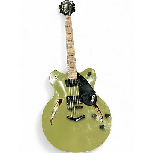 Used Gretsch Guitars Streamliner Cateye Center Block olive drab Hollow Body Electric Guitar olive drab