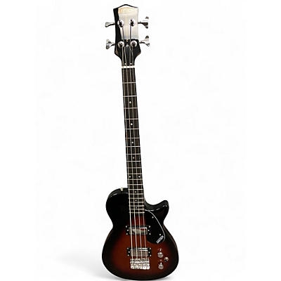 Used Gretsch Guitars Streamliner Jet Club Bass Single-Cut Short-Scale Bass  havana burst Electric Bass Guitar
