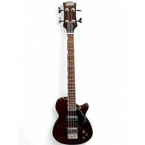 Used Gretsch Guitars Streamliner Jet Club Bass Single-Cut Short-Scale Walnut Electric Bass Guitar Walnut