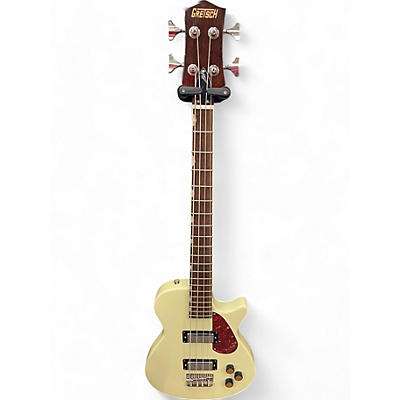 Used Gretsch Guitars Streamliner Jet Club Bass White Electric Bass Guitar