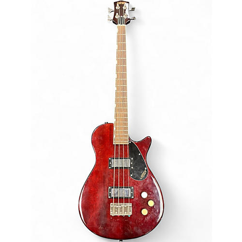 Used Gretsch Guitars Streamliner Jet Club Bass Wine Red Electric Bass Guitar Wine Red