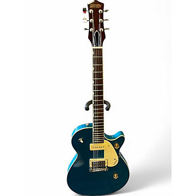 Used Gretsch Guitars Streamliner Jet Club P90 blue Solid Body Electric Guitar