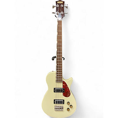 Used Gretsch Guitars Streamliner Jet Club Vintage White Electric Bass Guitar