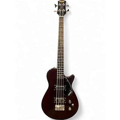 Used Gretsch Guitars Streamliner Jet Club Wine Red Electric Bass Guitar